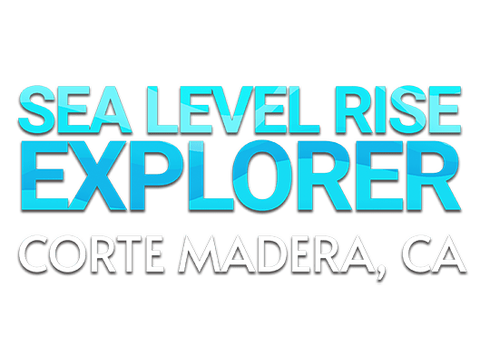 Sea Level Rise Explorer logo image