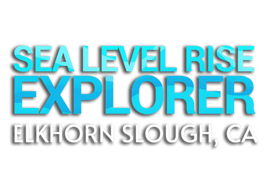 Sea Level Rise Explorer logo image