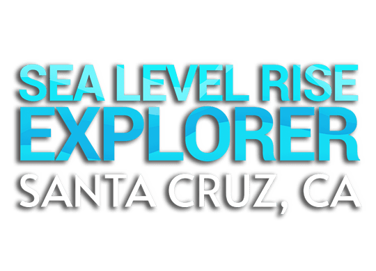 Sea Level Rise Explorer logo image