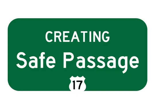 Creating Safe Passage A virtual reality experience of the groundbreaking construction of the HW17 wildlife tunnel at Laurel Curve. - Logo