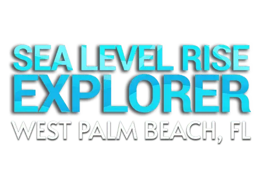 Sea Level Rise Explorer — West Palm Beach, FL. - Logo